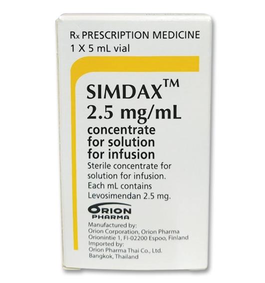 Simdax Local Product Insert | MIMS Thailand